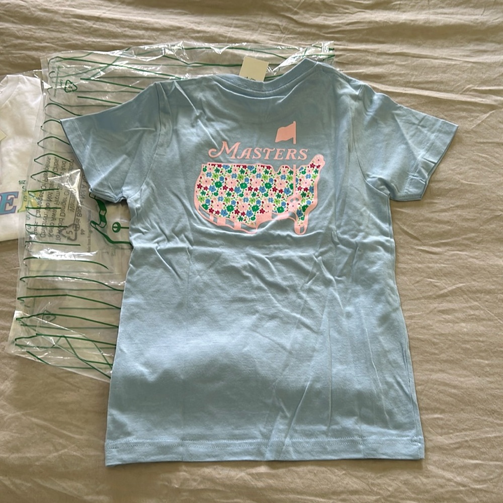 NWT MASTERS little kids t-shirt ⛳️ size small